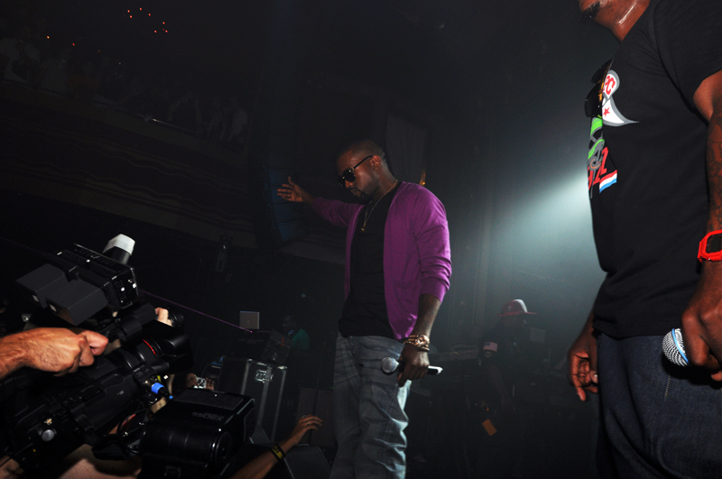 Kanye West &amp; The Clipse / credit: Loren Wohl